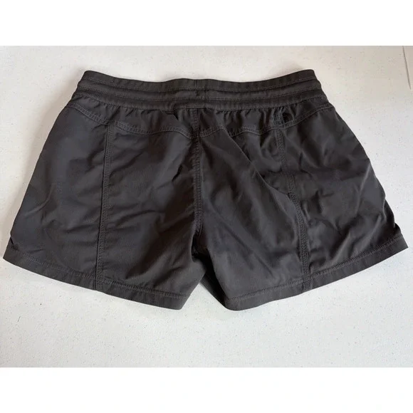 The North Face Shorts Womens Large Black Aphrodite Elastic Waist Hike Gym 4" - Picture 8 of 10